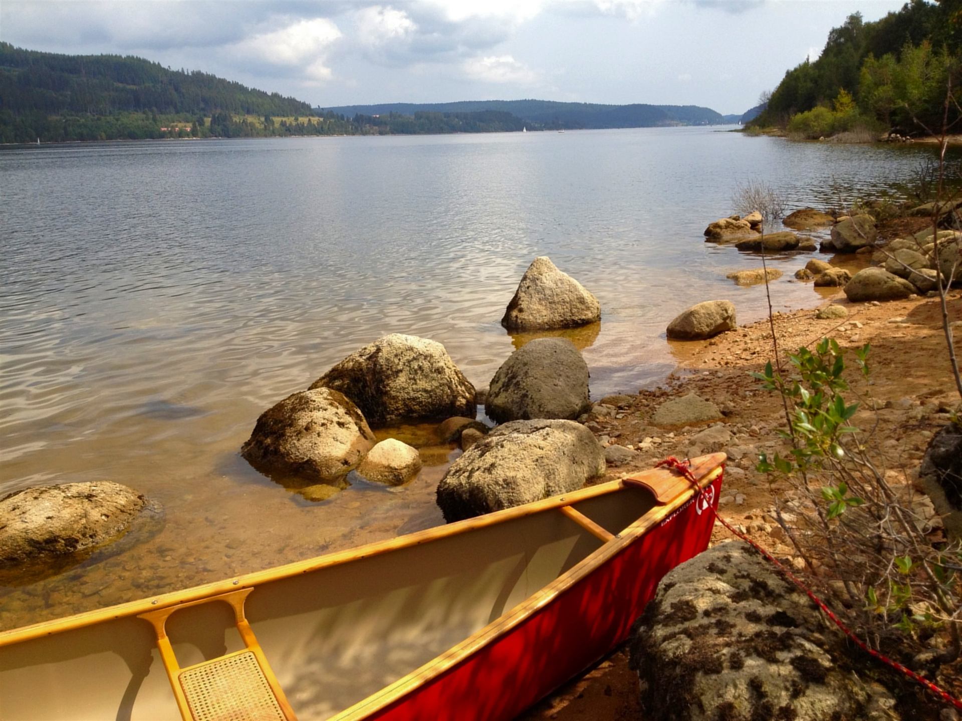 Kanufahren, Segeln oder Baden am benachbarten Schluchsee