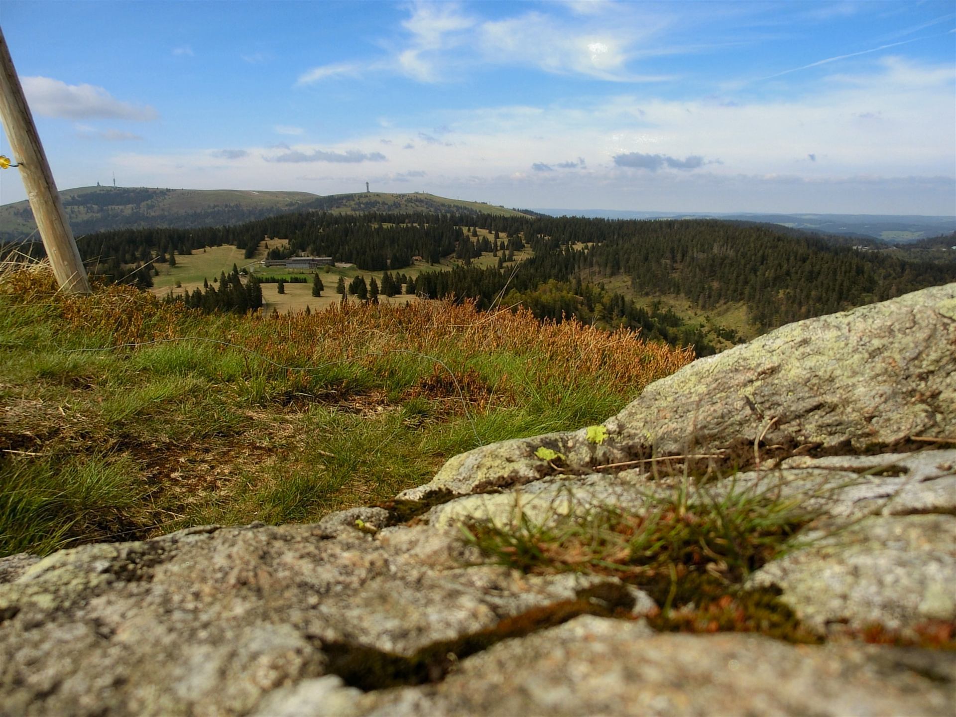 Fernblick auf den Feldberg