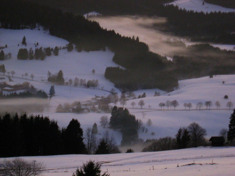 Verschneites Bernau